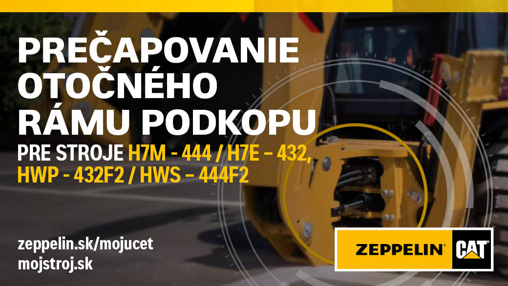 Prečapovanie otočného rámu podkopu.