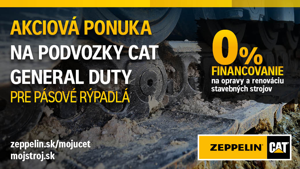 Podvozky pre pásové rýpadlá.