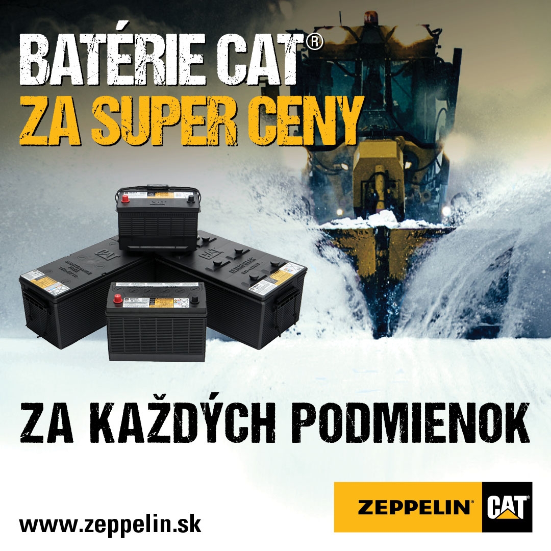 Batérie CAT do každých podmienok.