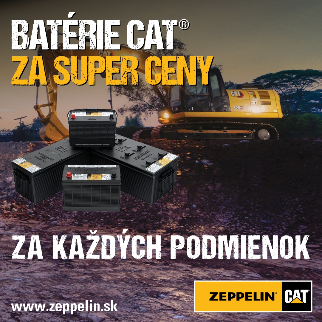 Batérie CAT do každých podmienok 